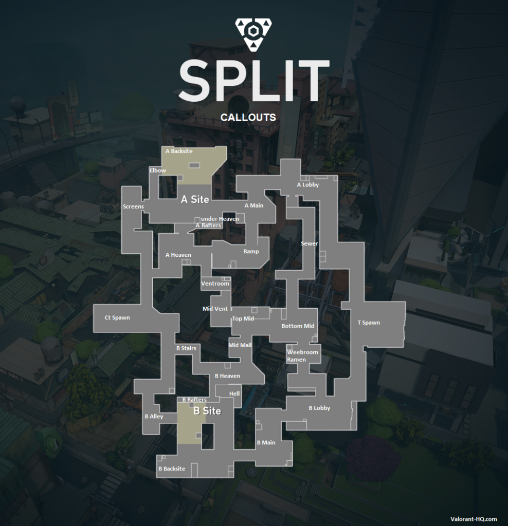 Consolidated Split Callout Map : r/VALORANT